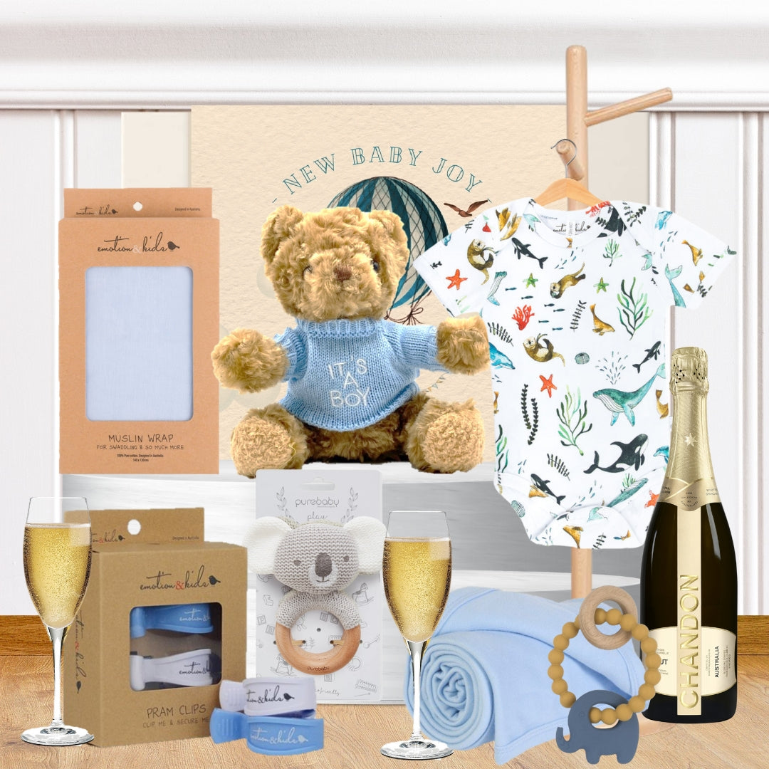 Newborn Baby Boy Celebration Hamper