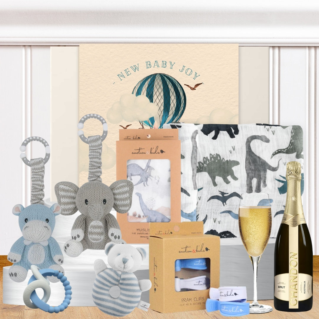 Rattle & Bubbles Baby Boy Hamper