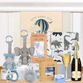 Rattle & Bubbles Baby Boy Hamper