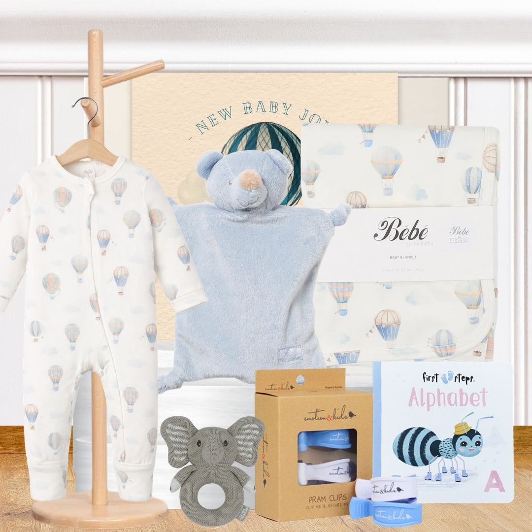 Welcome Baby Boy Hamper