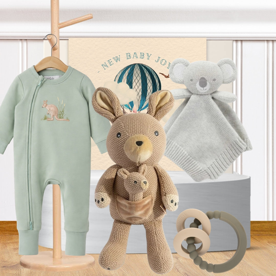 Organic Kangaroo Baby Gift Hamper