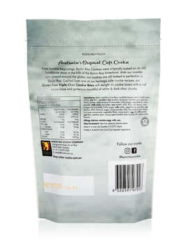 Byron Bay Cookies GF Triple Choc Fudge Cookie Pouch 100g - Healthy Essentials Australia - health food store - health food stores - health food store near me - organic food store - health food store near me