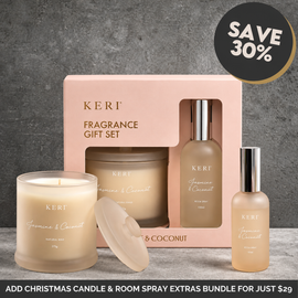 Christmas Candle & Room Spray Extras Bundle
