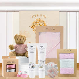 Baby Bathtime Girl Hamper