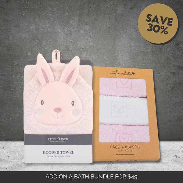 Baby Girl Bath Time Bundle