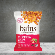 Bains Wholefoods Chilli & Lime Chickpea Chips 100g