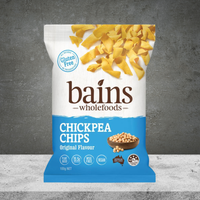 Bains Wholefoods Original Chickpea Chips 100g