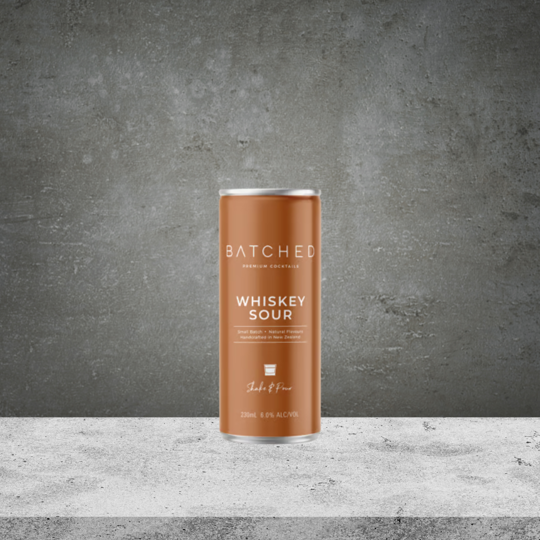 Batched Premium Cocktails Whiskey Sour 230ml