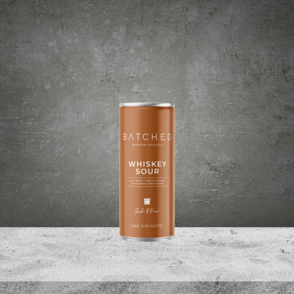 Batched Premium Cocktails Whiskey Sour 230ml