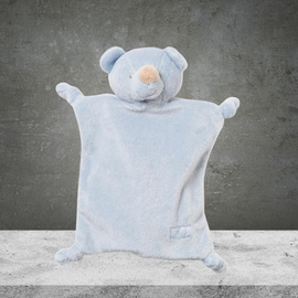 Bebe By Minihaha Baby Blue Teddy Comforter