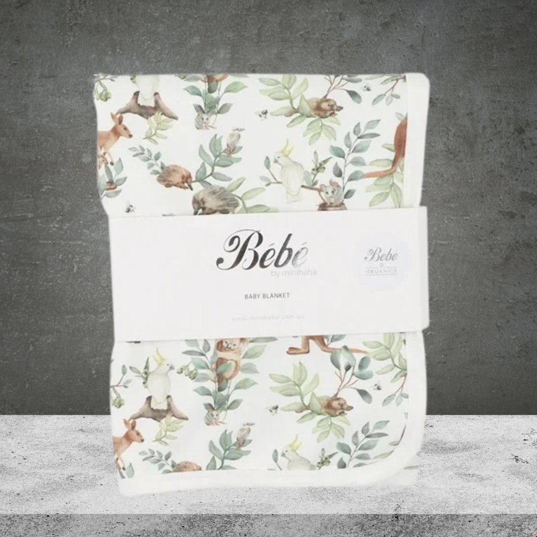 Bebe By Minihaha Charlie Organic Bunny Rug Charlie Print