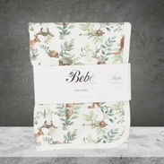Bebe By Minihaha Charlie Organic Bunny Rug Charlie Print