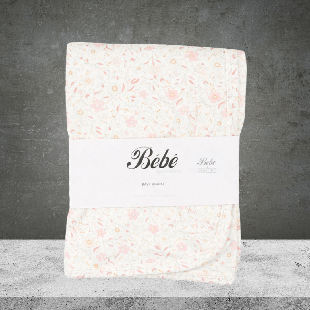 Bebe By Minihaha Faye Print Organic Bunny Rug
