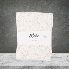 Bebe by Minihaha Faye Print Organic Bunny Rug
