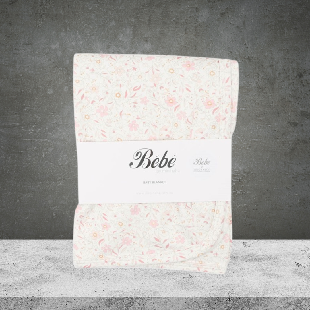Bebe by Minihaha Faye Print Organic Bunny Rug