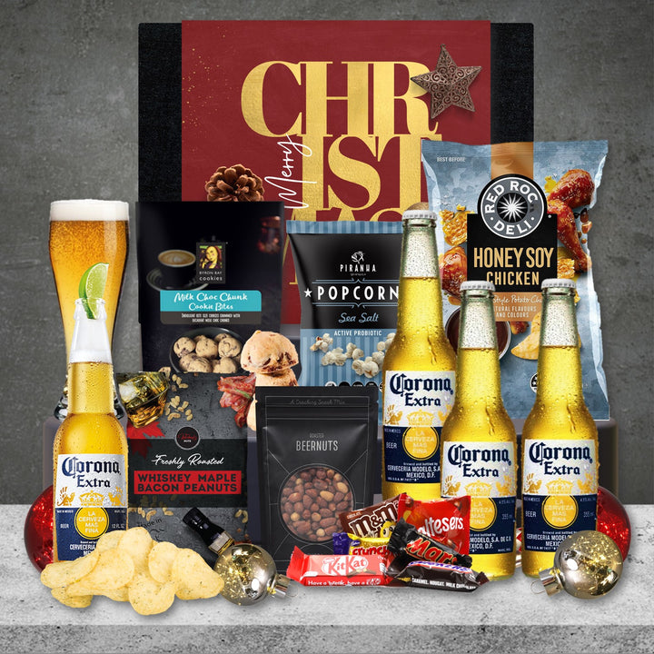 Beer Choice Christmas Hamper Featuring Corona