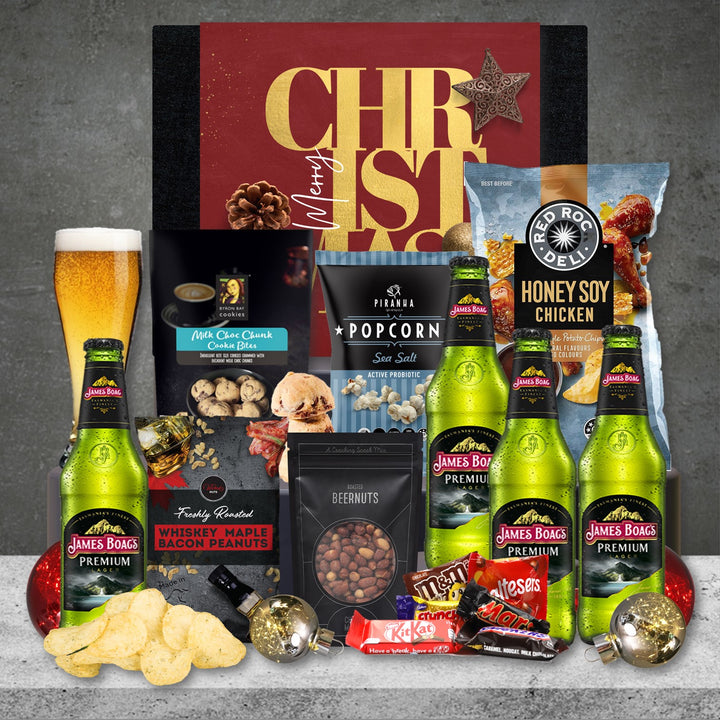 Beer Choice Christmas Hamper Featuring James Boags