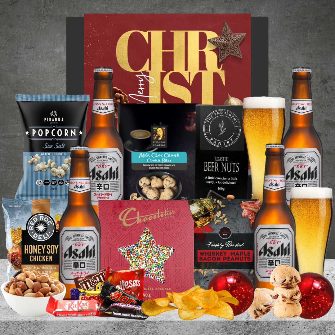 Beer Choice Christmas Hamper with Asahi beer