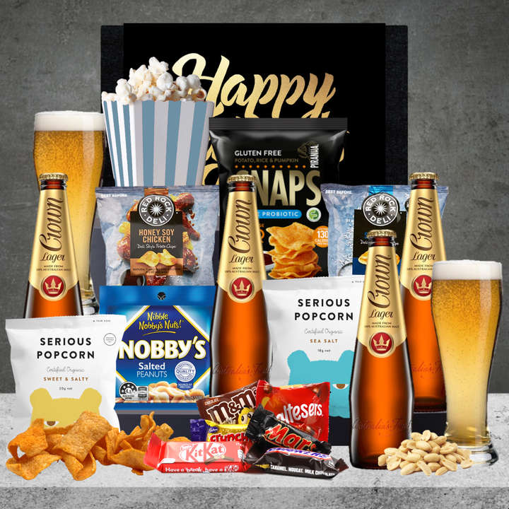 Beer & Snacks for Dad Hamper