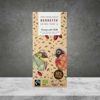 Bennetto Organic Orange with Chilli Chocolate 100g