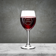 Birthday Wine Glass