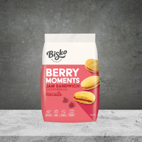 Bisko Bakehouse Berry Moments Jam Sandwich Shortbread 300g