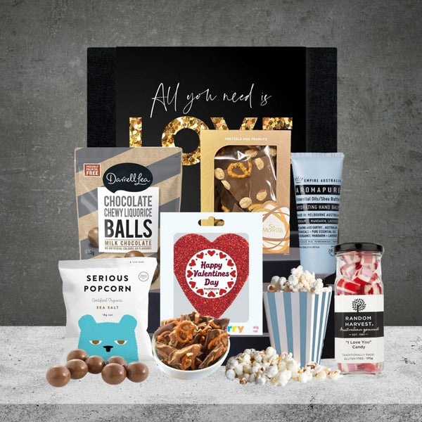 Blue Loving Valentine Hamper