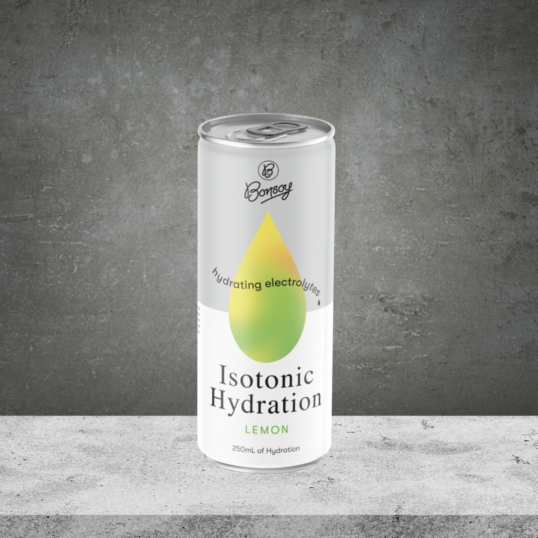 Bonsoy Isotonic Hydration Electrolytes Lemon 250ml