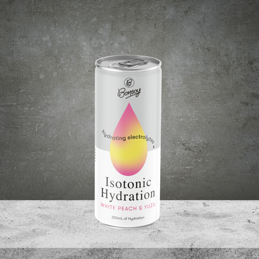 Bonsoy Isotonic Hydration Electrolytes White Peach & Yuzu 250ml
