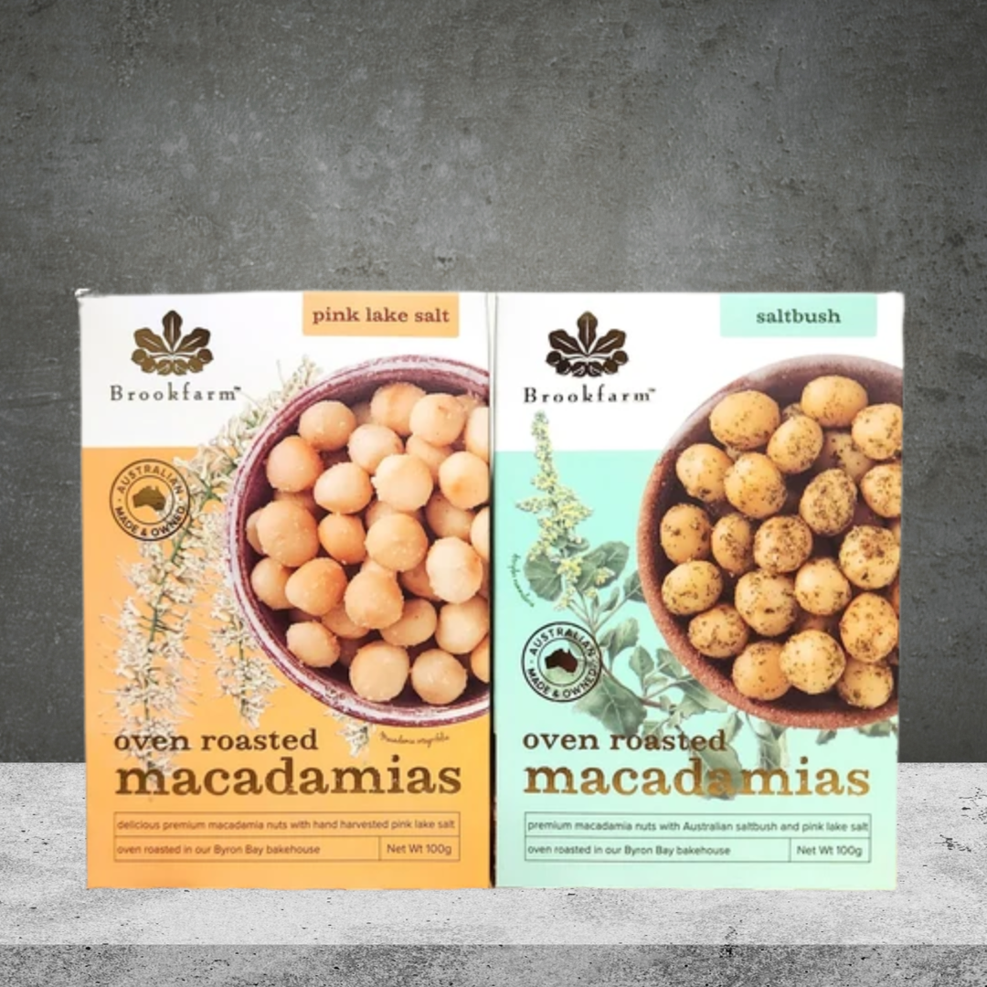 Brookfarm Salt Bush Macadamias 100g