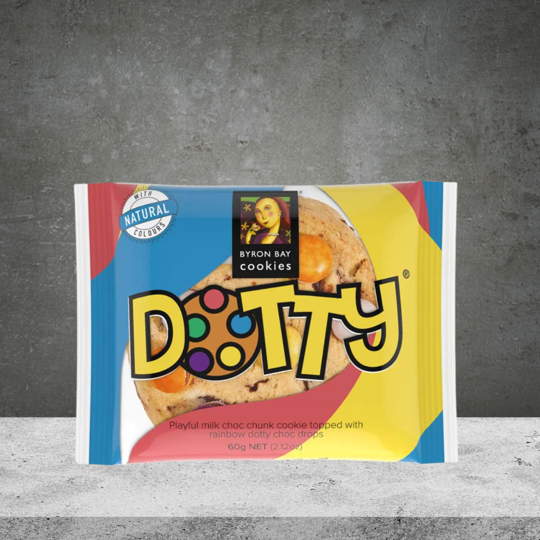 Byron Bay Cookies Dotty Café Cookie 60g