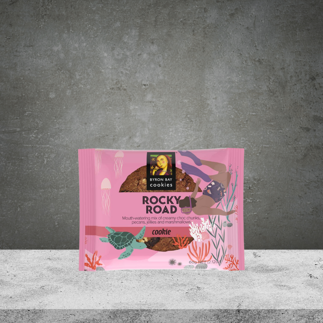 Byron Bay Cookies Rocky Road Café Cookie 60g