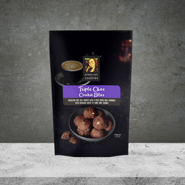Byron Bay Cookies Triple Choc Bites Cookie Pouch 100g