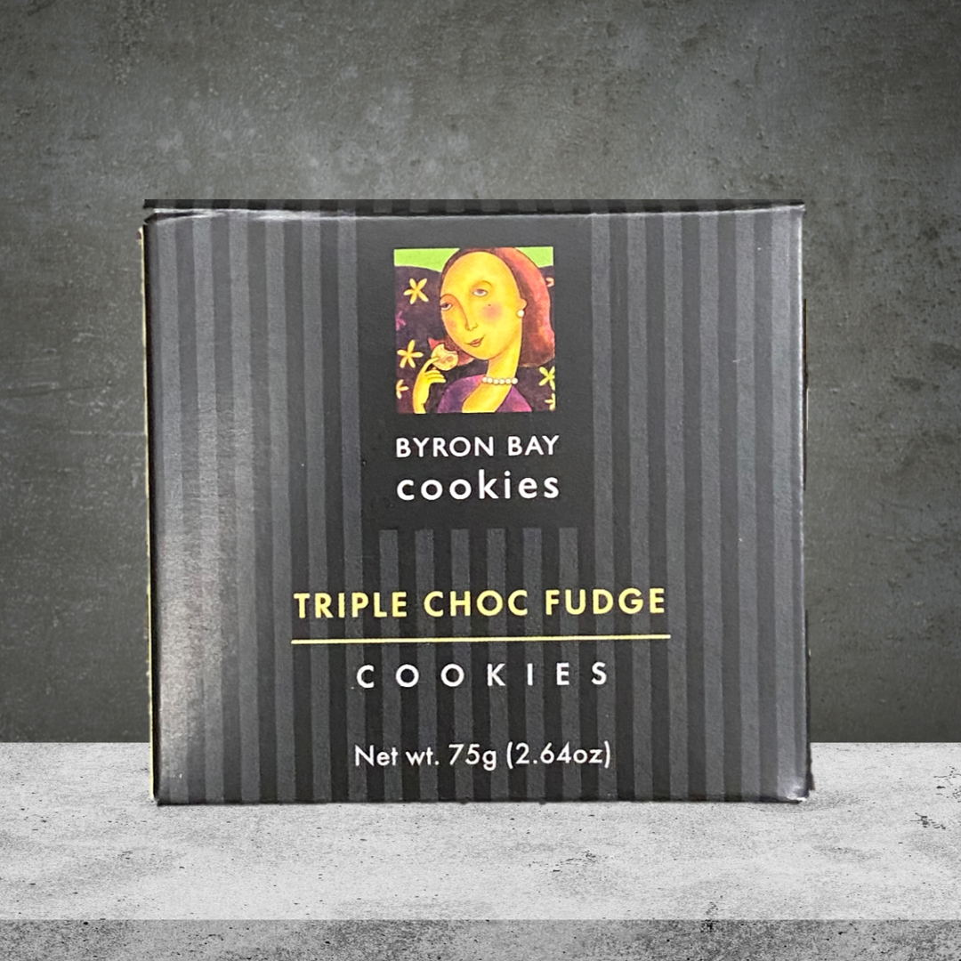 Byron Bay Cookies Triple Choc Fudge Cookie Cube 75g