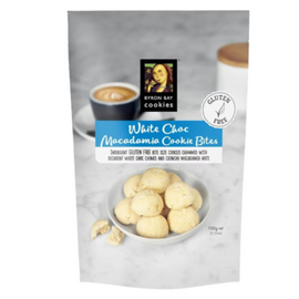 Byron Bay Cookies GF White Choc Macadamia Cookie Pouch 100g