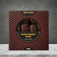 Chocamama Dark Chocolate Cherry Bites 100g