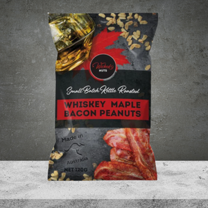 Wicked Nuts Whiskey Maple Bacon Peanuts 120g