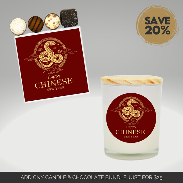 CNY Candle & Chocolate Bundle