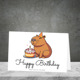 Happy Birthday Neutral Greeting Card