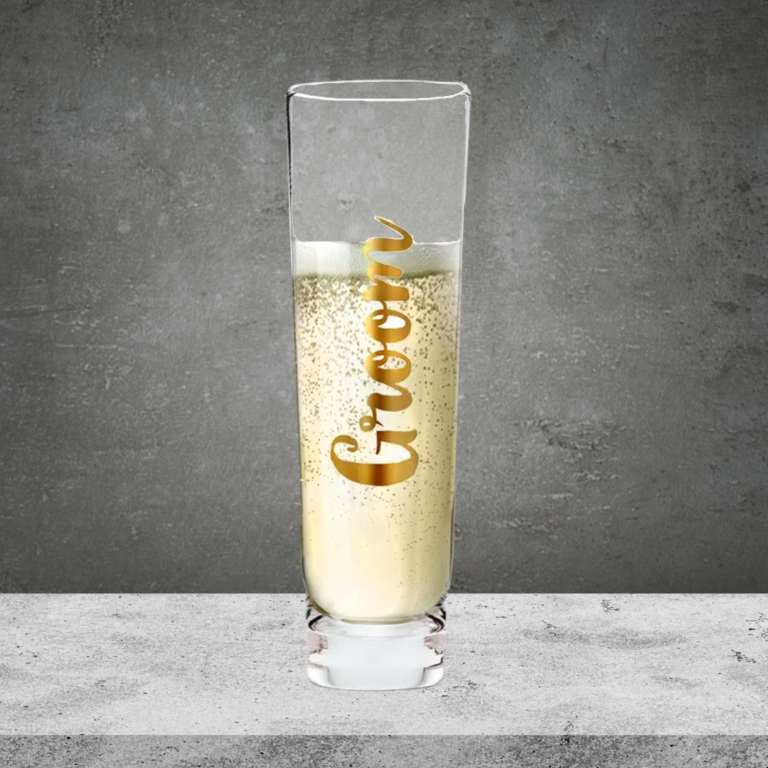 Champagne Flute Groom