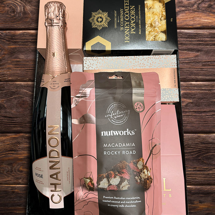 Chandon Rose Christmas Pamper Hamper