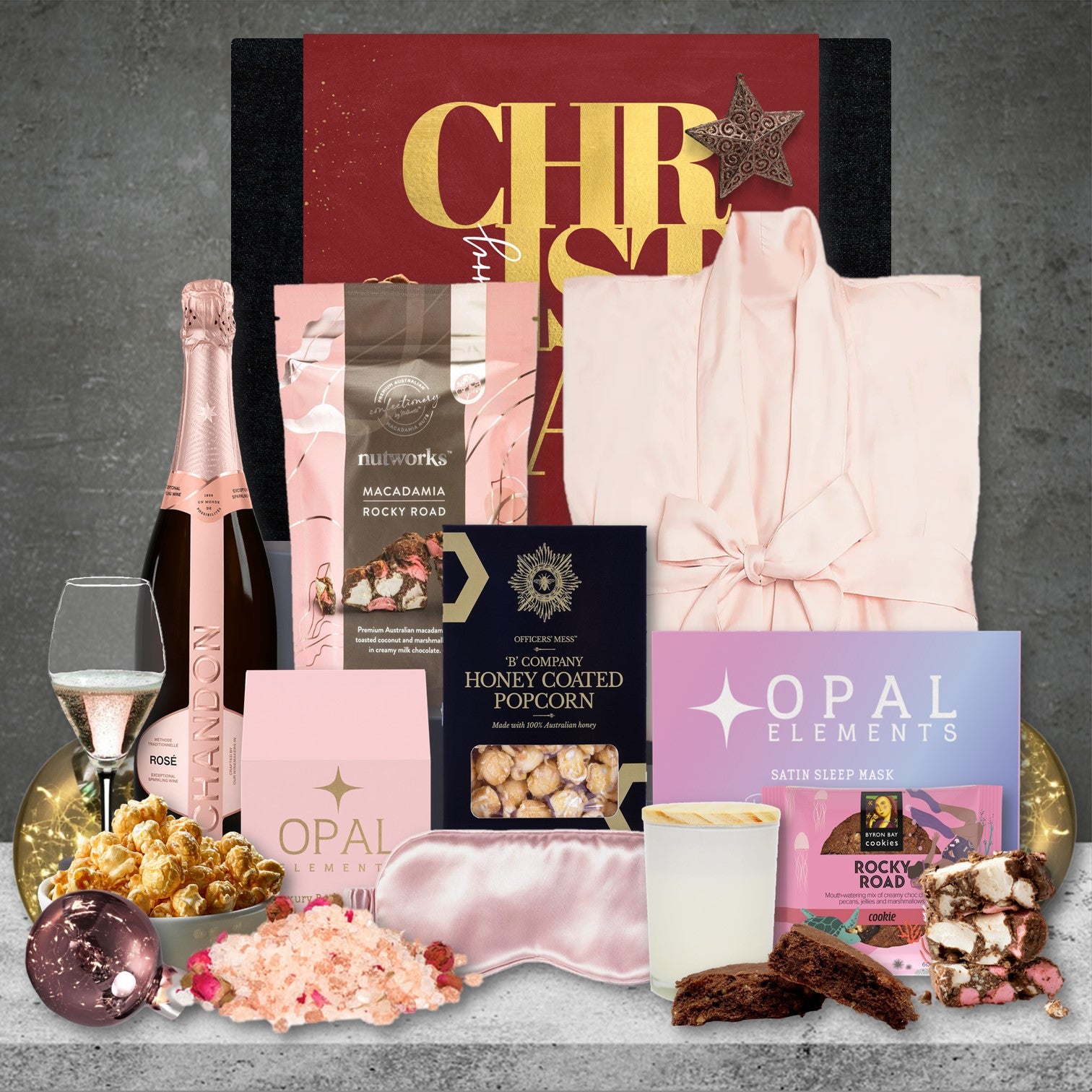 Chandon Rose Christmas Pamper Hamper Featured Image