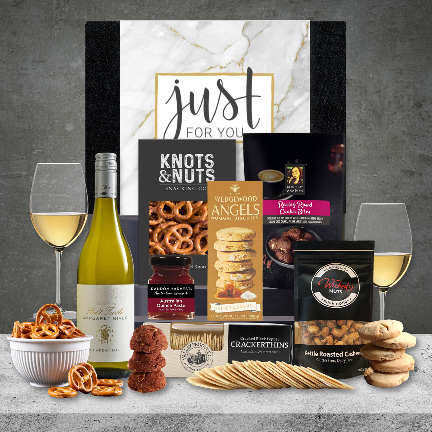 Chardonnay & Snack Hamper Featured Image