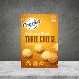 Charlie's Fine Foods Three Cheese Mini Cheese Bites 60g