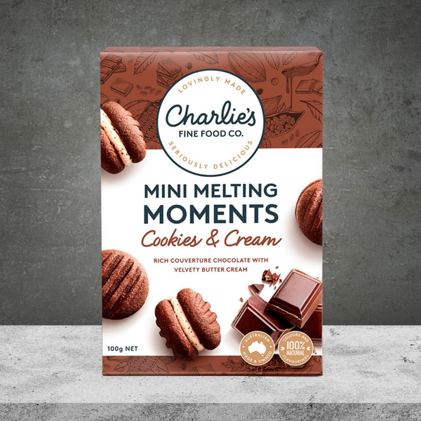 Charlie's Cookies Mini Melting Moments 100g