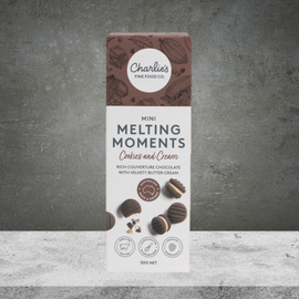 Charlie's Fine Food Co. Cookies & Cream Mini Melting Moments 50g