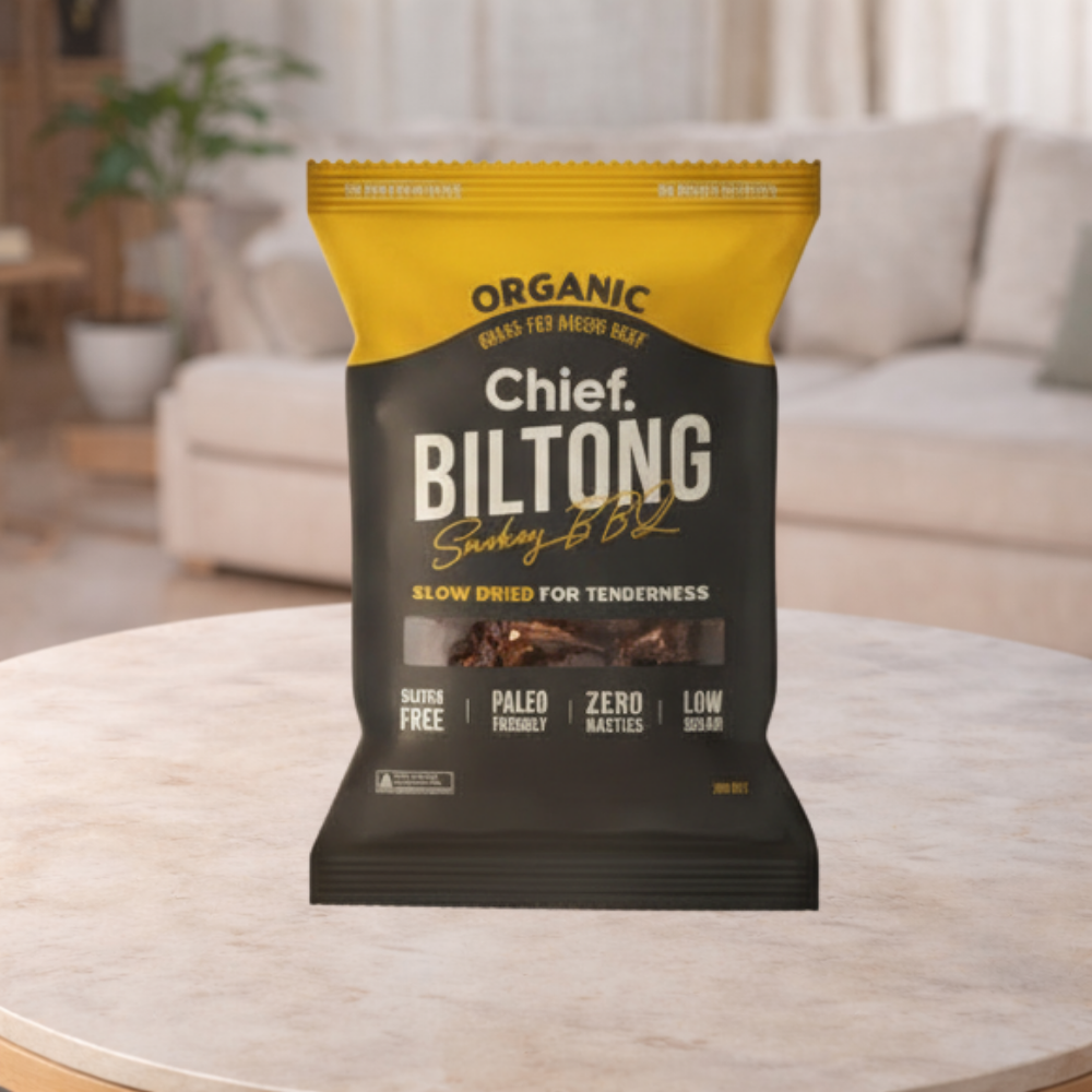 Chief Nutrition Smokey BBQ Biltong 30g