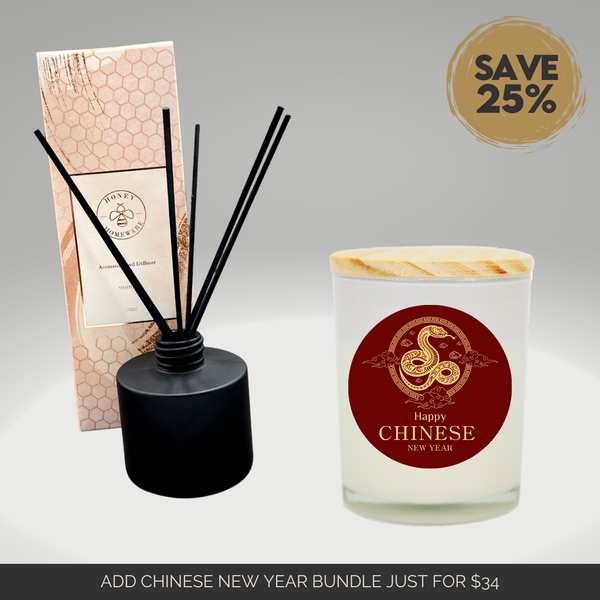 Chinese New Year Candle Bundle