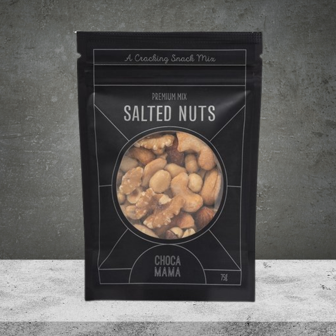 Chocamama Black Label Salted Premium Nut Mix 75g