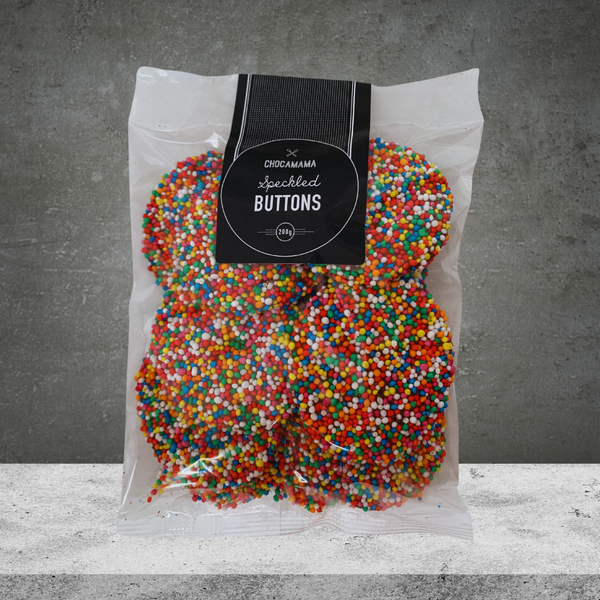 Chocamama speckled buttons 200g